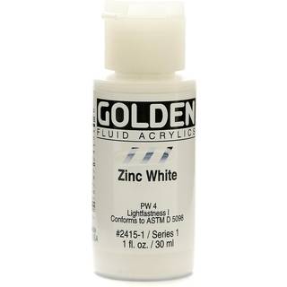 Golden Fluid Acrylfarbe - Zinkweiß