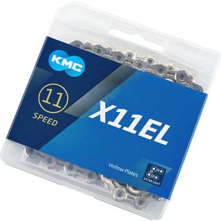 KMC X11EL Kæde 11-speed 118 Led - Sølv