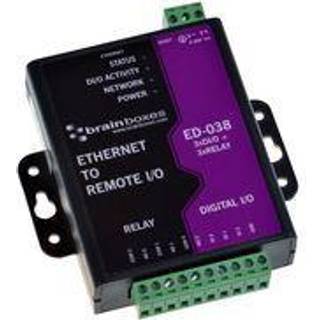 Ethernet to 3 x Relay + 3 Digital Inputs