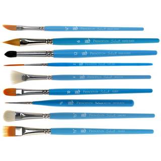 Princeton Select Artist Fan Paintbrush Multicolor