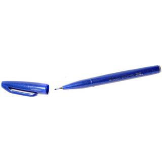 Pentel Brush Sign Pen Touch SES15C-C blå penselspidspen