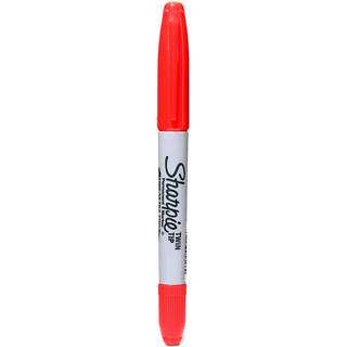 Sanford Ink Corporation Twin Tip Permanent Marker Fine/Ultra Fine Point Red Ink