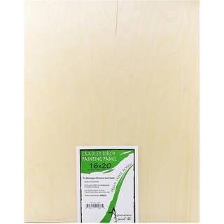 Amerikansk staffeli 16 tommer med 20 tommer med 1 5/8 tommer dyb vugget malerpanel