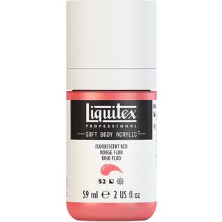 Liquitex Professional Soft Body Acryl Maling 59 ml (2-oz) flaskefluorescerende r?d