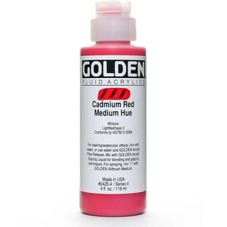 Golden Fluid Acrylics 118 ml - 2425 Cadmium Red Medium Hue