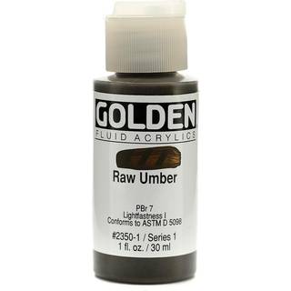 Golden Fluid Acrylfarbe - Umbra Natur