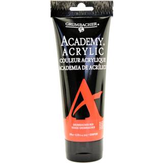 Academy Acyl 200 ml grum rød