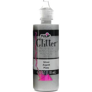 Tulip Puff Paint Metallic Silver 4 FL OZ (Pack of 1)