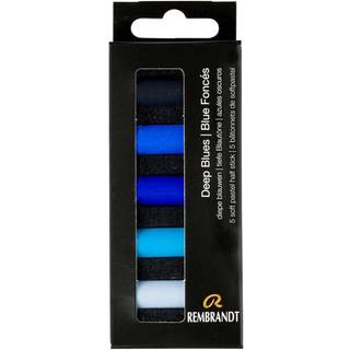 Soft Pastel Deep blues 5 stk