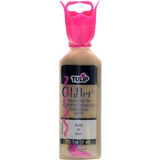 Tulip Dimensional stofmaling 1-1/4 ounces-glitter-guld