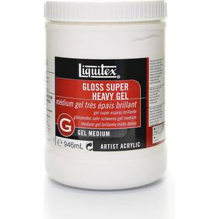 Acrylic medium gloss super heavy gel 946ml