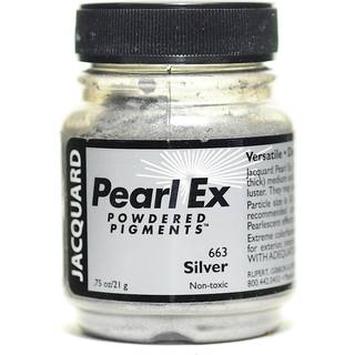Pearl Ex Pigment .75 Oz sølv