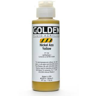 Golden Fluid Acrylics 118 ml - 2225 Nickel Azo Yellow