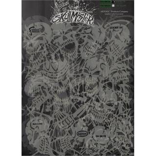 Artool FreeHand Airbrush -skabeloner Ret of Skullmaster Lucky 13