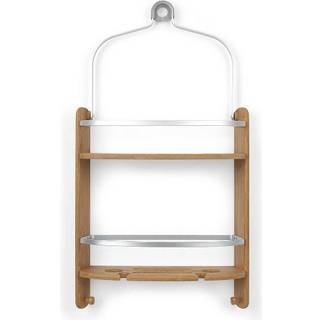 Barrel Shower Caddy Bamboo