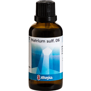 Natrium sulf. D6, dråber - Allergica