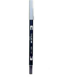 Tombow 56633 Dual Brush Pen Art Marker N55 - Cool Grey 7 1 -Pack. Blendbar børste og fin spidsmarkør