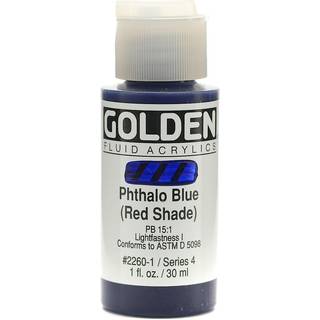 Golden Fluid Acrylics 30 ml - 2260 Phthalo Blue