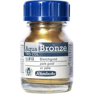 Schmincke Aqua Bronze, vandopløseligt metallicpulver 20 ml, Pale Gold 15 813