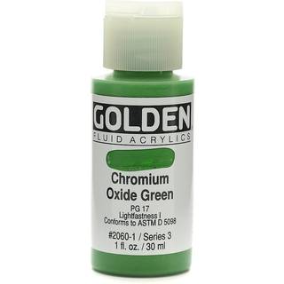 Golden Fluid Acrylics 30 ml - 2060 Chromium Oxide Green