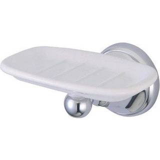 Kingston Brass BA4815C Metropolitan Wall Mount Soap Dish Holder Polised Chrome