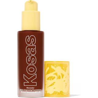 Kosas Revealer Skin-Improving Foundation med SPF 25 Protection - Clean Formula Natural Finish Smoothing Texture - Rich Deep Cool 420