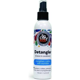 Socozy Detangler Retting-In Conditioner Spray til b?rn H?r styrker og bl?dg?r ingen parabens sulfater syntetiske farver eller farvestoffer 5.2 fl