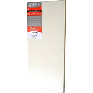 Fredrix 5019 Red Label Str?kket l?rred 12 x 24 tommer