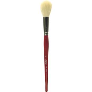 Silver Brush Limited 5518S-16 Silver Mop White Round Paintbrush til olie akryl akvarelpasteller og kulst?rrelse 16 kort h?ndtag