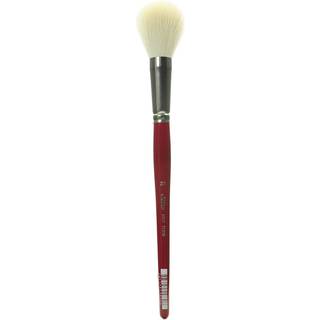 Silver Brush Limited 5518S-20 Silver Mop White Round Paintbrush til olie Akryl Vandfarver Pasteller & tr?kulst?rrelse 20 Kort h?ndtag