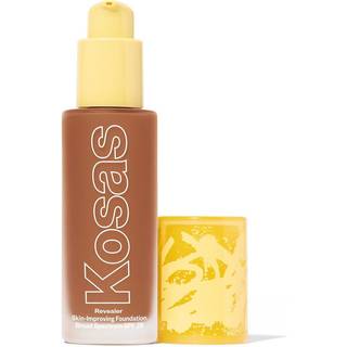 Kosas Revealer Skin-Improving Foundation med SPF 25 Protection - Clean Formula Natural Finish Udjvnende tekstur - Medium Deep Neutral Warm 340