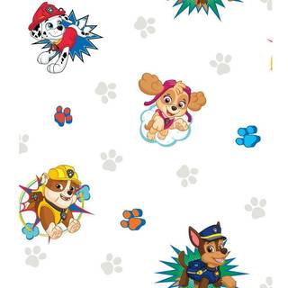 Paw Patrol Tapetrulle 45,72 x 574 cm