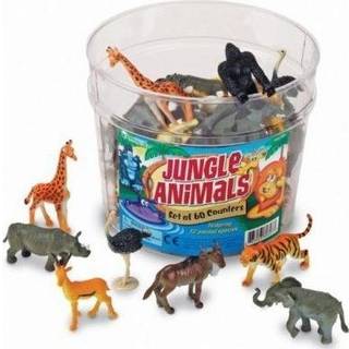 Tæl & Sorter - Jungledyr, 60 dele