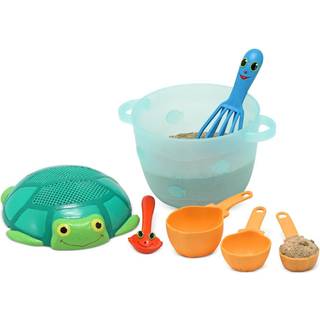 Melissa & Doug Sunny Patch Seaside Sidekicks Sand Baking Play Set White