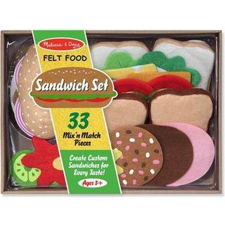 Melissa & Doug Felt Food play Sandwich set