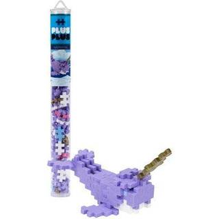 Plus Plus - Mini Maker Tube - Narwhal - 70 stykker Bygningsopbygning Stam | Damp leget?j sammenl?st mini puslespil for b?rn