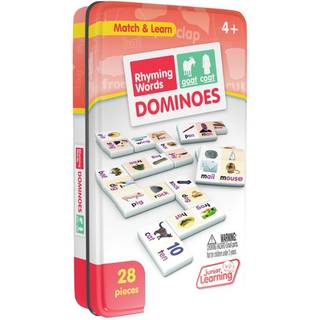 Junior Learning Rhyming Word Dominoes Education Action Games Multi Model: JL490