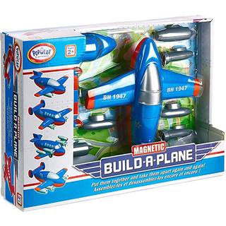 Magnetisk build-a-plan magnetisk leget?jsspil s?t 12 stykker farver kan variere hvidt