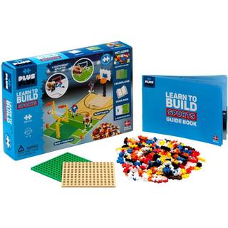 Plus Plus - L?r at opbygge sport - Bygningsbygningsstamme - sammenl?sning af mini -puslespil til b?rn