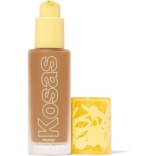 Kosas Revealer Skin-Improving Foundation med SPF 25 Protection - Clean Formula Natural Finish Gladning Tekstur - Medium Deep Neutral Olive 290