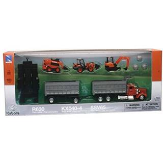 Ny Ray Kubota Construction Vehicle med 1:43 Kenwood Dump Truck Set