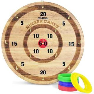 Gosports Ringer Darts Toss Game - Indoor Outdoor Hook Ring Toss Set til b?rn og voksne