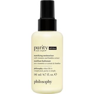 Filosofi renhed lavede enkel oliefri fugtighedscreme