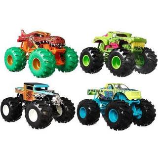 Hot Wheels Monster Trucks 1:24 Scale Vehicles Collectible Die-Cast Toy Trucks Assorted
