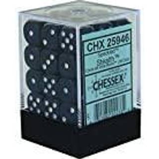 Speckled 12mm d6 Dice Block - Stealth