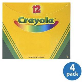 Crayola Grøn 12-stk farvekridt i bulkpakke - enkelt-farvede refiller