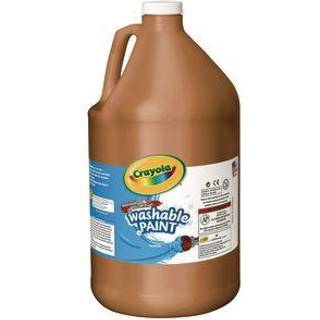 Crayola 54-2128-007 Vaskbar maling Gallon Størrelse Brun 1 Enhed