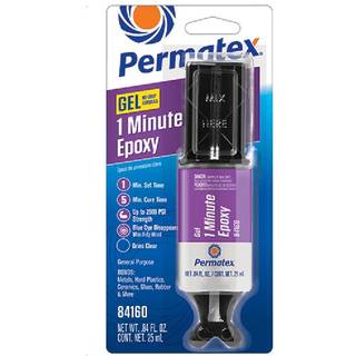 PERMATEX 84160 PERMAPOXY 1 minut Generalform?l Epoxy 0,84 oz. gr?