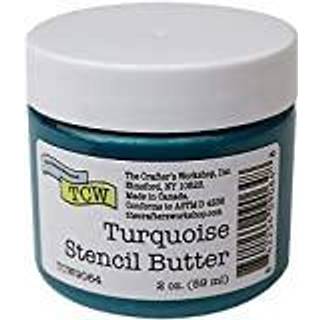 Stencilsmør 2oz turkis