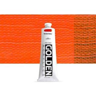 Gylden tung krops akryl - pyrrol orange 5oz rør